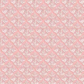 Seamless Ornamental Damask Pink Pattern Wallpaper for Wall