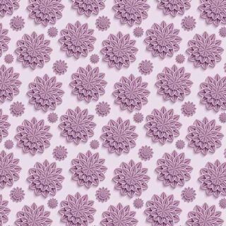 Beautiful 3D Lavender Pattern Wallpaper for Wall