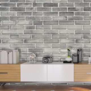 White Brick Wallpaper