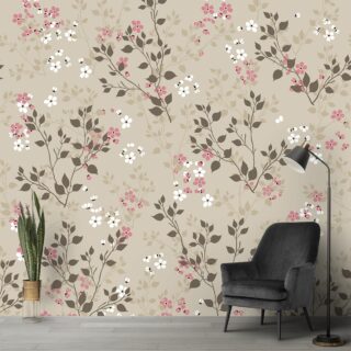 A Botanical Dreamscape Ballad Wallpaper Mural