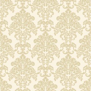 Bathroom Wallpaper - Damask Design