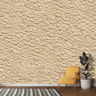3d Effect Leather Look Wallpaper for Living Room