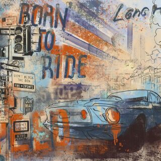 Car Majestic Canvases Living Room Wall Painting Wallpaper