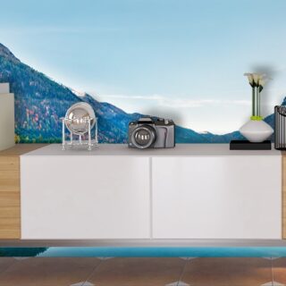 Bathroom Wallpaper - Beautiful Lake Scenery