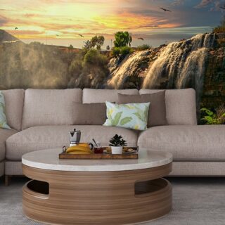 Majestic Tortum Waterfall Wallpaper