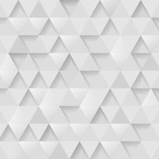 Geometric Gleam White Triangle Pattern Wallpaper