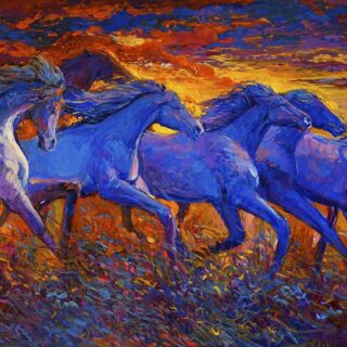 7 Running Horses Wallpaper for Walls