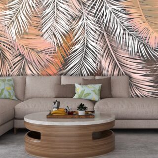 A Zenith of Palm Zen Wallpaper Mural
