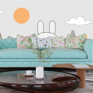 Funny Cartoon Wallpaper for Wall