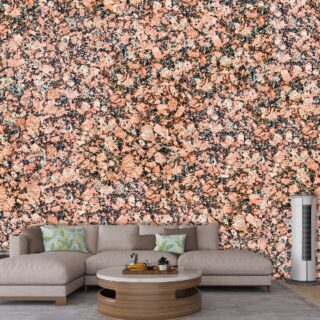 Miniatures Rocks and Pebbles Pattern Wallpaper