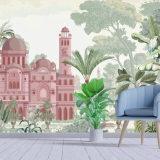 Wadi-E-Rajmahal, Royal Garden Wallpaper