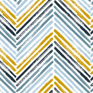 Blue and yellow wallpaper pattern for Walls