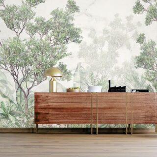 Hariyali, Beautiful Green Tropical Trees Serenade Wallpaper