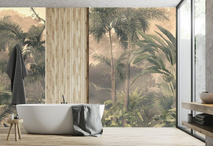 Waterproof Bathroom Wallpaper - From ₹99/sq ft.
