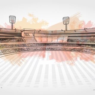 Cricket Wallpaper for Wall, Large Cricket Stadium
