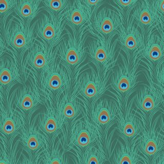 Mor Pankh Wallpaper for Wall, Dark Green