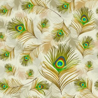 Mor Pankh Wallpaper for Wall, Exotic Pattern