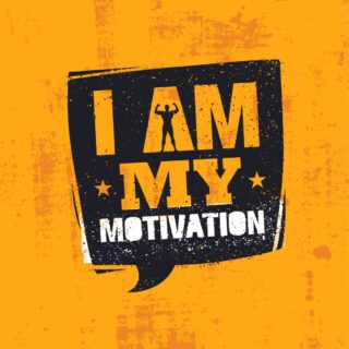 Wallpaper for Gym Walls, I Am My Motivation