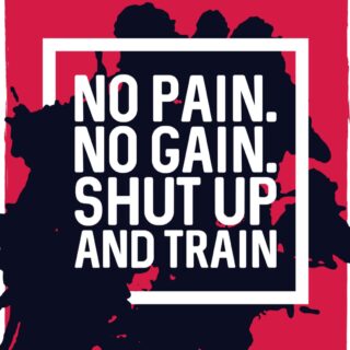 Wallpaper for Gym Walls, No pain No gain