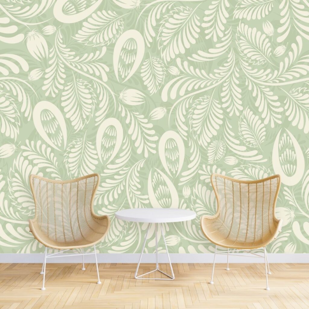 Yellow Green Wallpaper – Starting @ ₹99/sq ft