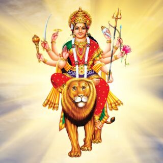 Maa Durga Wallpaper for Pooja Room