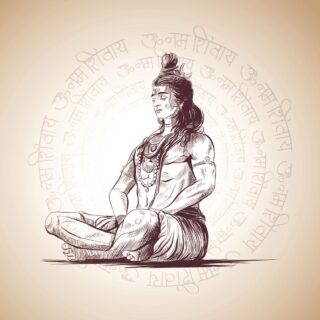 Om Namah Shivay Wallpaper for Pooja Room