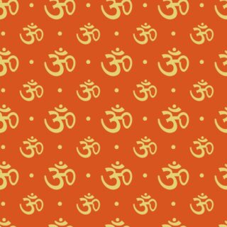 OM Pattern Wallpaper for Pooja Room
