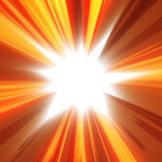 Comic colored speed line action inspired by japanese Anime, Wallpaper for Wall