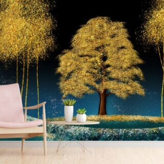 3D Modern Canvas Art Mural Wallpaper Landscape