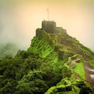 Chhatrapati Shivaji's Pratapgarh Fort Wallpaper for Wall