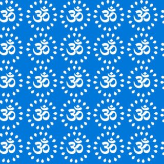 Rajasthani Bagru Block Print OM wallpaper for Wall