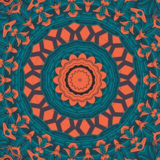 Ethnic Boho Art Mandala Wallpaper for Wall