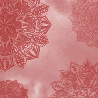 Hand Painted Style Mandala Background Wallpaper for Wall