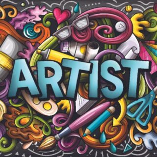 Artists Supply Graffiti Art Wallpaper for Wall