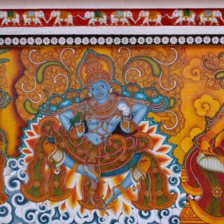 Timeless Kerala Mural Impressions for Wall