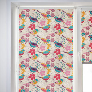 Whimsical Woodland Bird Print Roller Blinds