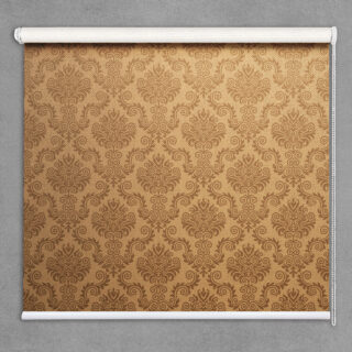 Damask Pattern Roller Blinds for Windows