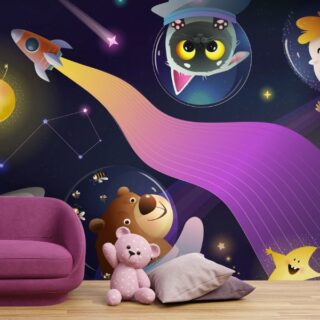 Children Astronaut Fantasy Wallpaper