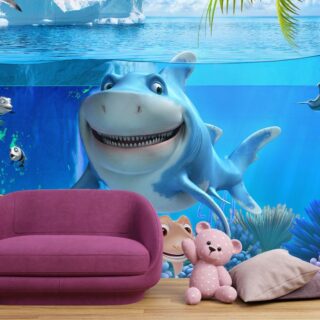 3D Effect Marine Life Wallpaper for Kids