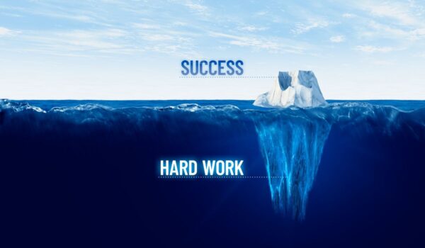 3D Effect Hardwork and Success Office Wallpaper - Magicdecor®
