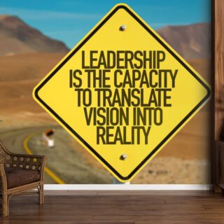 Leadership Quote, Office Wallpaper