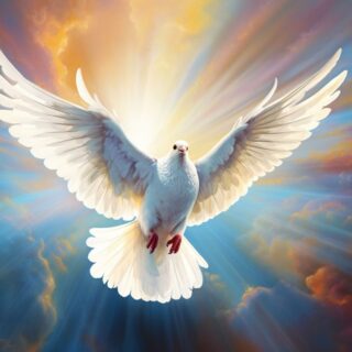 Peace Serenity, Dove Wallpaper for Wall