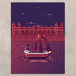 Ramayana Reverie Canvas