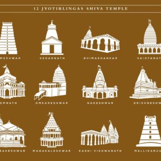 12 Jyotirlinga Shiva Temple Wallpaper for Wall