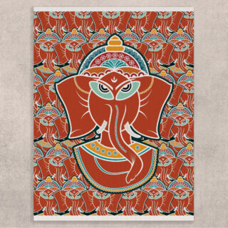 Ganesha Painting on Canvas
