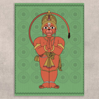 Hanuman Canvas Painting