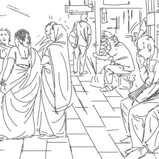 Indian Street Art Wallpaper for Wall