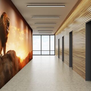 Dahad, Mighty Roaring Lion Wallpaper Mural