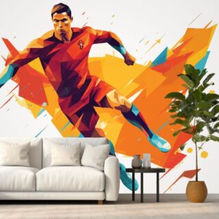 Ronaldo Digital Art Wallpaper for Room