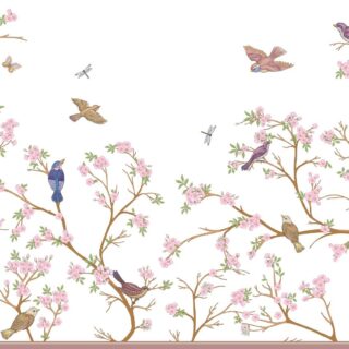 Blossom Bird Paradise Wallpaper